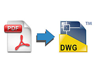 PDF to dwg